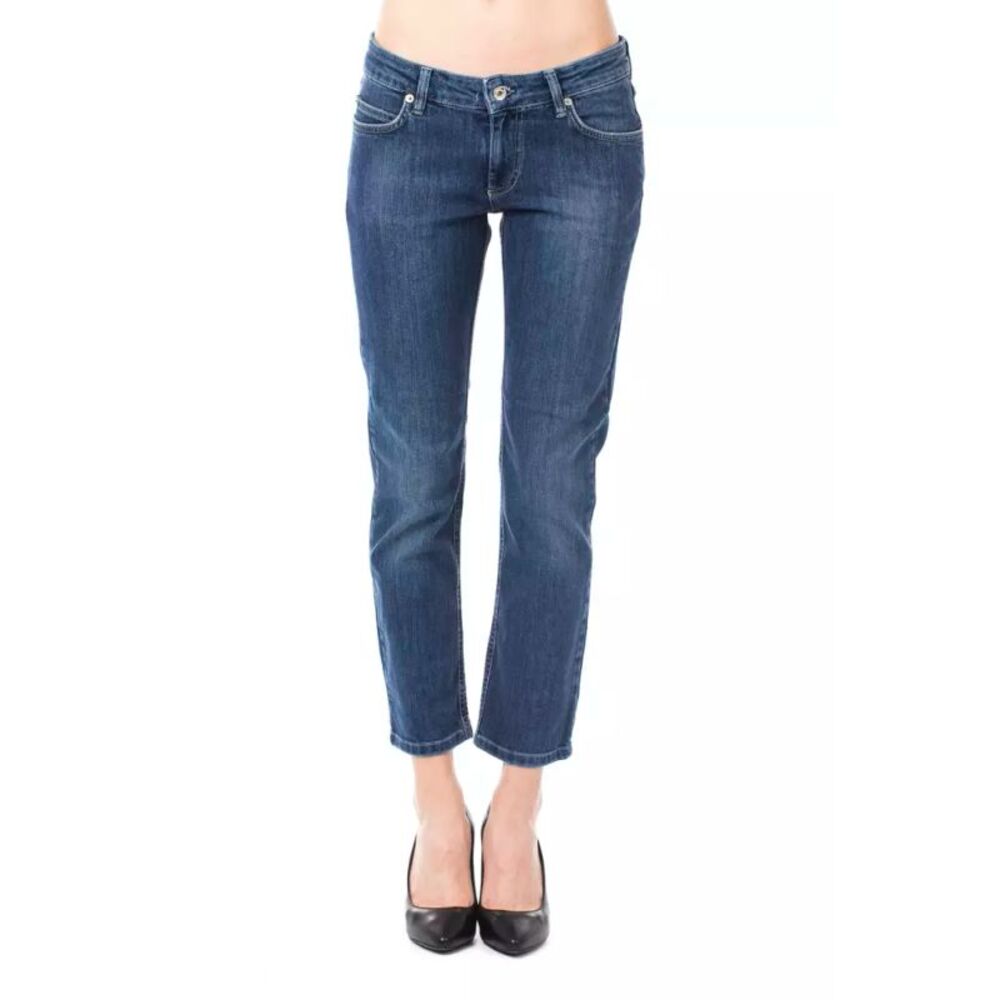 Ungaro Fever Light Blue Cotton Women Women's Jeans